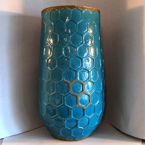 West Elm Aqua Vase